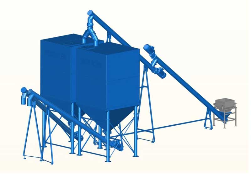 石粉儲存輸送機組